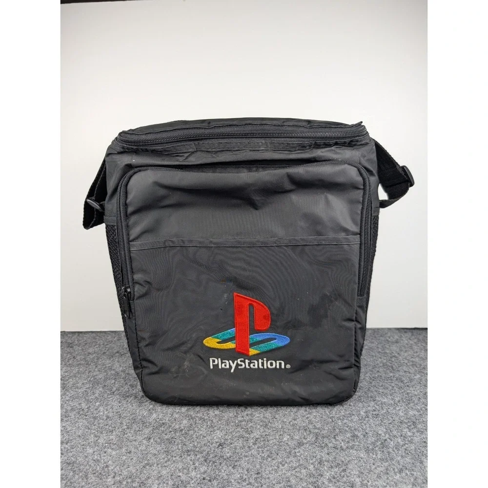 VTG PlayStation Console Carrying Case Bag Travel Accessory PS1 PS2 Official